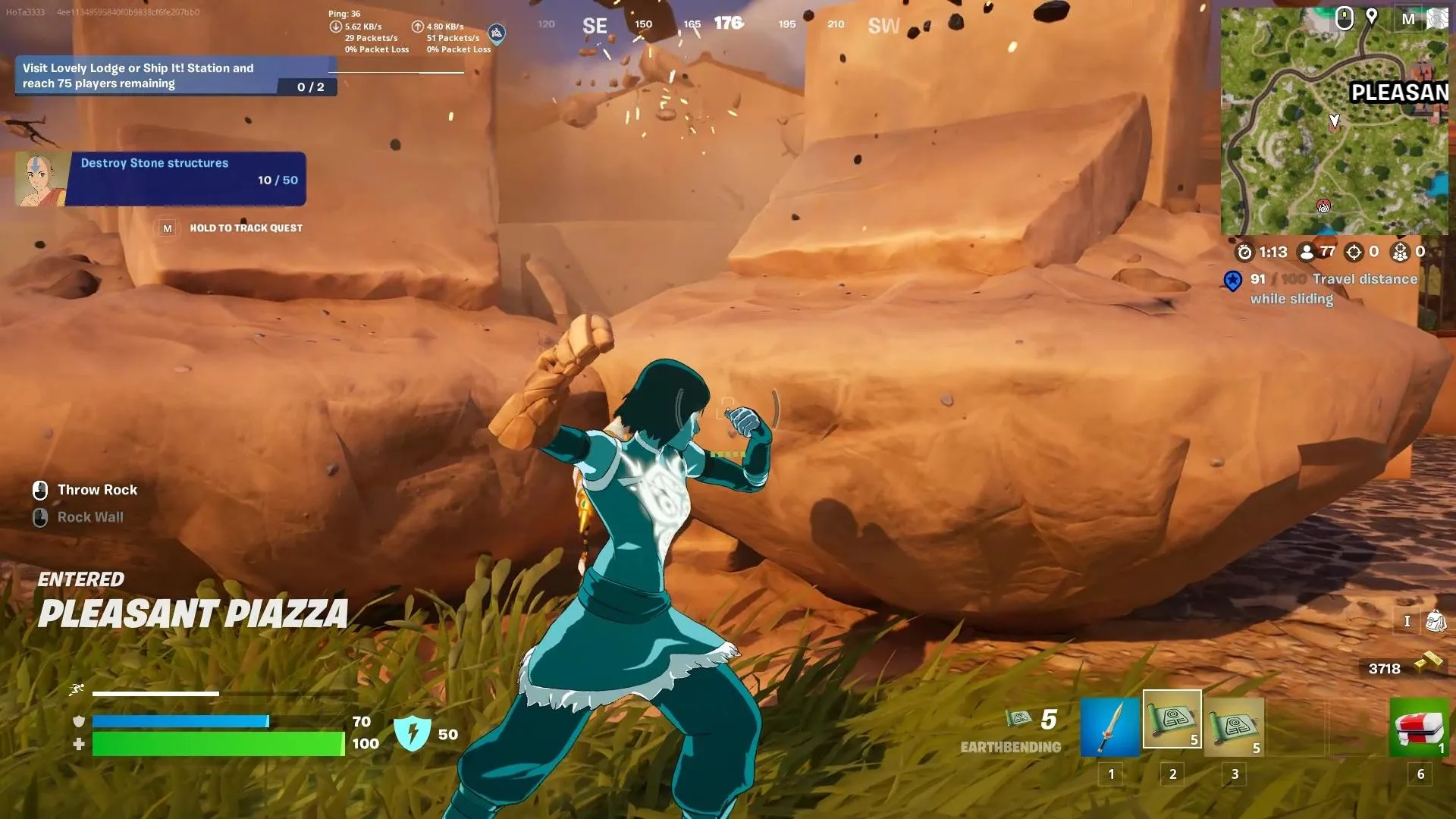 Earthbending Mythic Tips & Tricks in Fortnite